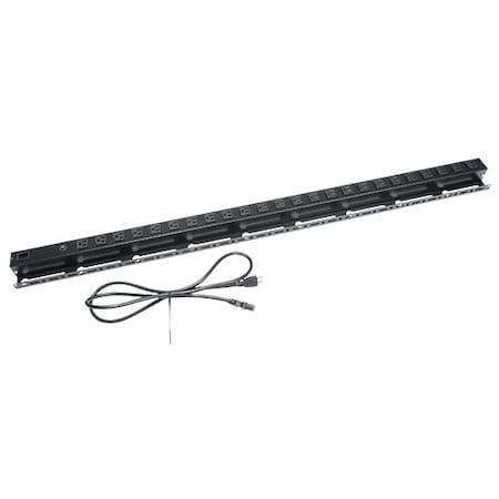 Chief Power Strip, AC Power, Black NAPDV2415PC